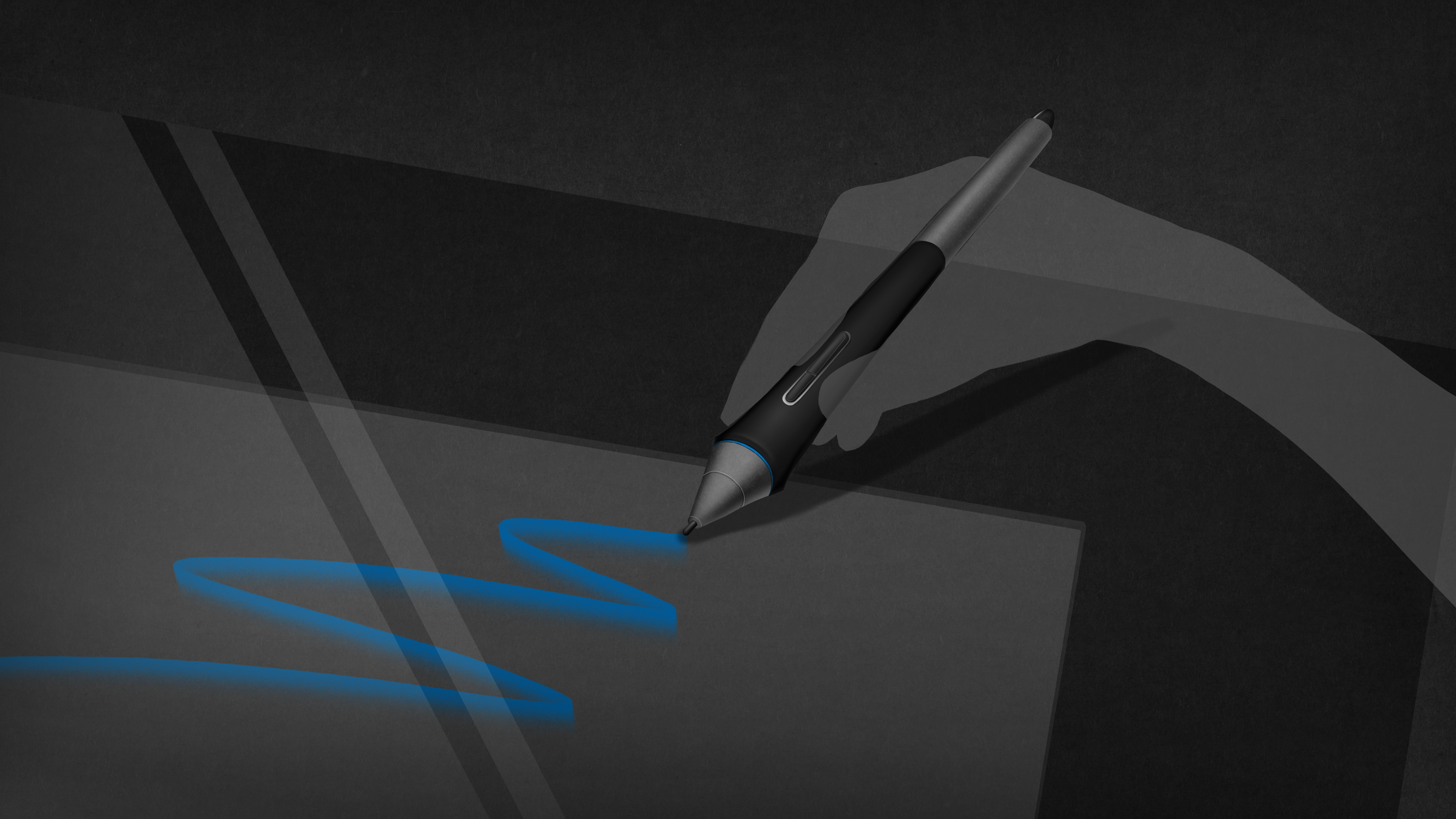 Wacom pen drawing